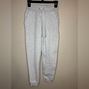 Lululemon Joggers Light Gray Sweatpants Womens 0